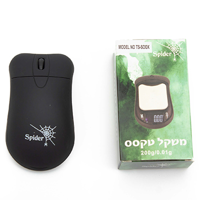 משקל דיגיטלי טקסס 0.01-200 גר' ספיידר