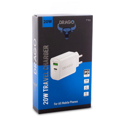 ראש בית מהיר PD+ USB דרגו - 1 יח'