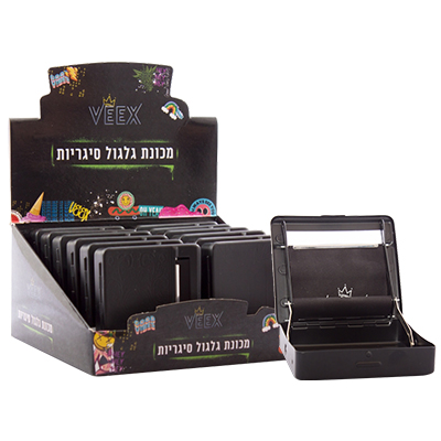מכונת גלגול וויקס שחור מארז 12 יח'