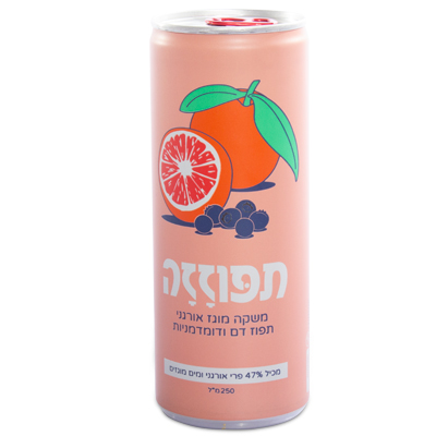 *פחיות תפוזזה גרופר - מארז 24 יח'