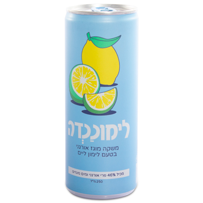 *פחיות לימוננדה גרופר - מארז 24 יח'