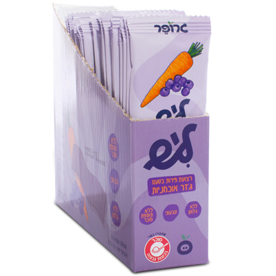 ליש גזר אוכמניות גרופר - מארז 24 יח'