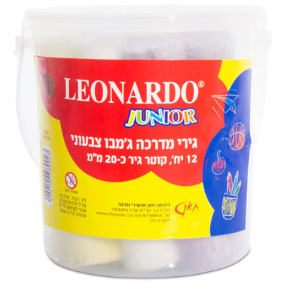 גירי מדרכה 12 יח' בכוס - 1 יח'