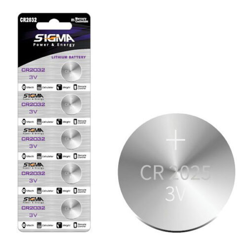 סוללה כפתור 3 וואט CR 2025 סיגמא