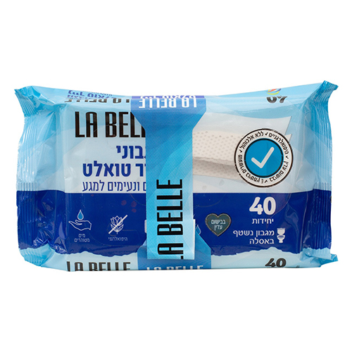 מגבוני נייר טואלט לה בל 120 יח' מארז שלישייה