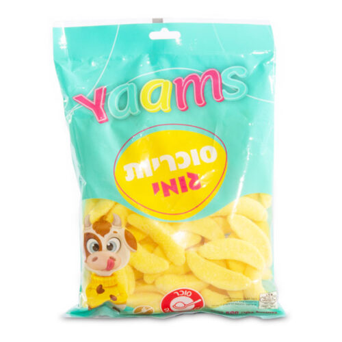 גומי בננה יאמס שקית 500 גרם
