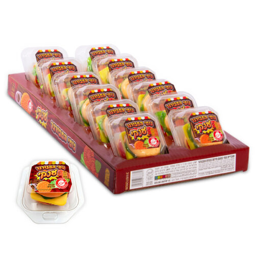 גומי המבורגר 50 גרם 12 יח' בדיספליי