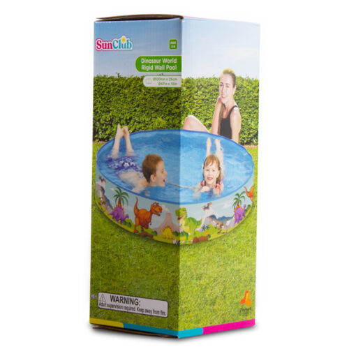 בריכה קשיחה דינוזאור בגודל 120X25 ס"מ