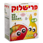 מחית פרי בטעם תפוח עץ ובננה 90 גרם - מארז 4 יח'
