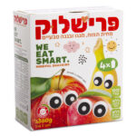 מחית פרי בטעם תפוח מנגו בננה 90 גרם - מארז 4 יח'