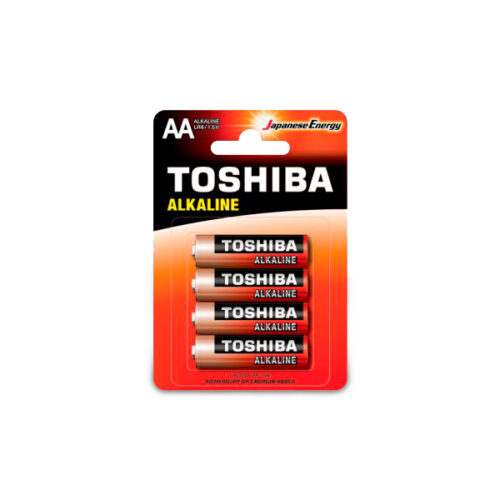 סוללה TOSHIBA AA - ארבע יח' - מארז 12 יח'