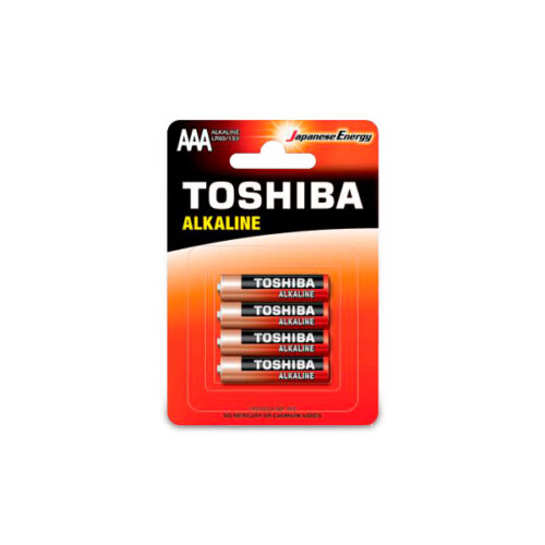 סוללה TOSHIBA AAA - ארבע יח' - מארז 12 יח'