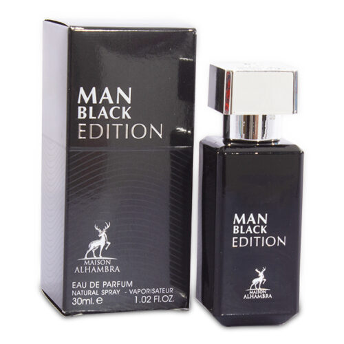 Man Black Edition בושם לגבר 30 מ"ל