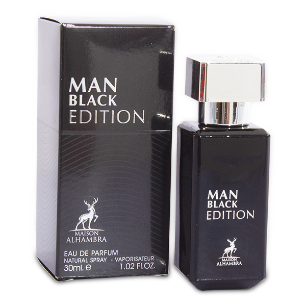 Man Black Edition בושם לגבר 30 מ"ל