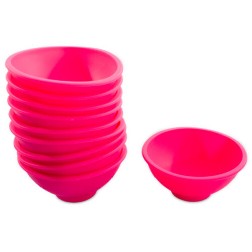 קססונית סיליקון ורוד - מארז 10 יח'
