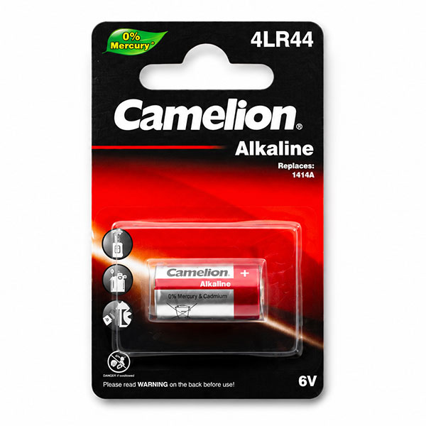 סוללה אלקליין 6 וואט 4LR44 CAMELION