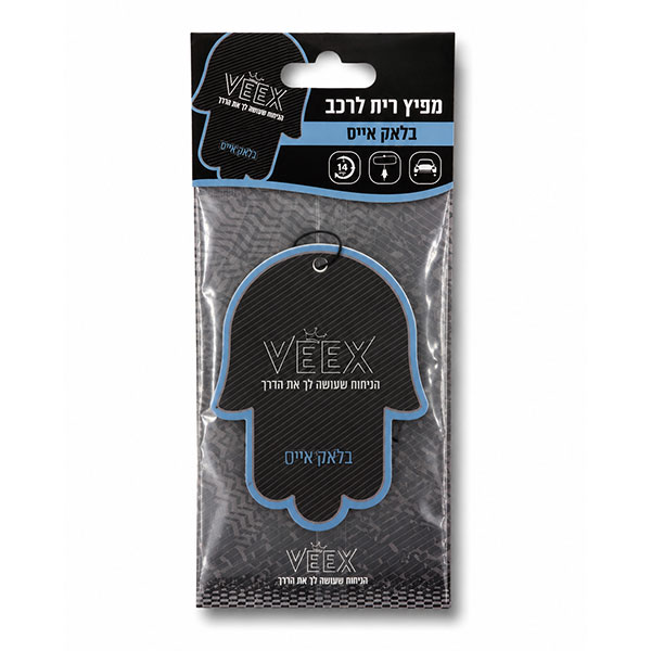עץ ריח לרכב חמסה ויקס בלאק אייס