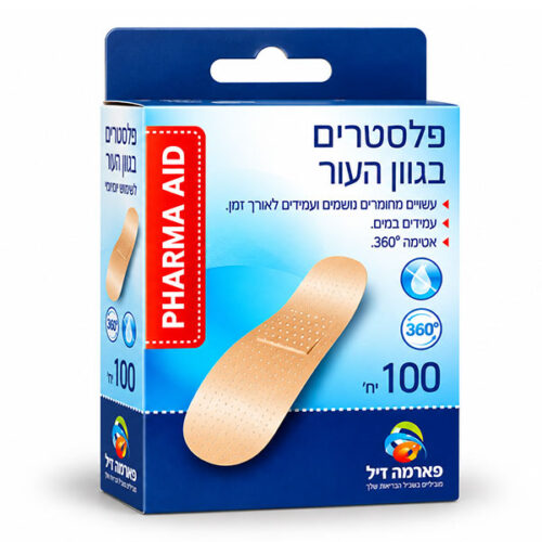 פלסטרים בגוון עור 100 יח'