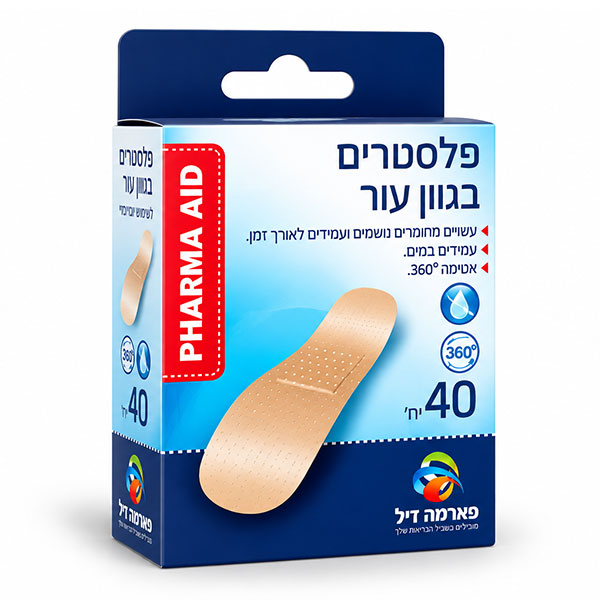 פלסטרים בגוון עור 40 יח'