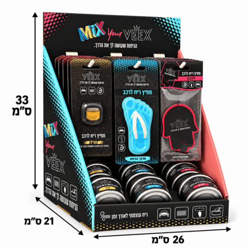 סטנד שולחני ריח לרכב חדש